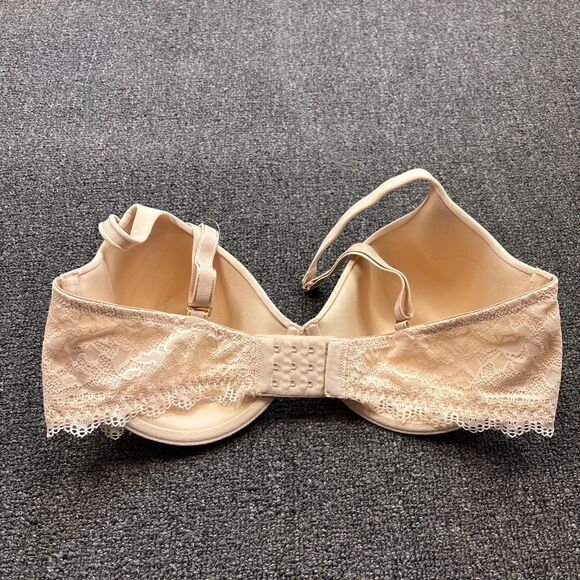 NEW SOMA Bra Pale Sand Embraceable Enchanting Lace Bra Lightly Lined Size 38D - Picture 5 of 6